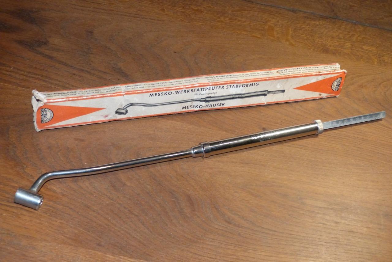 Manomètre de pression pneus Messko - Hauser 50/60 LesAnciennes.com