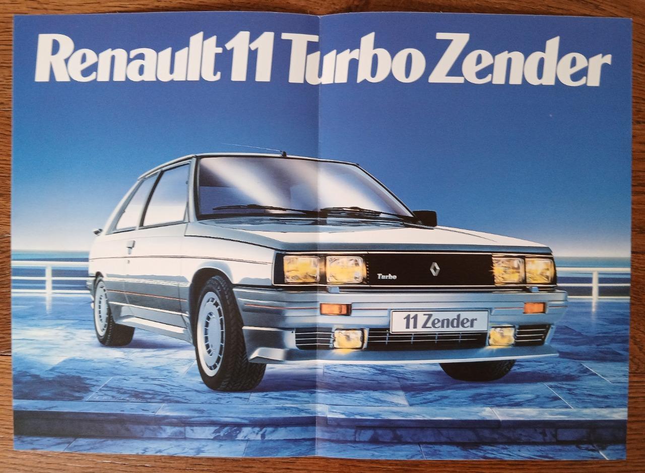 Rare document Renault 11 Zender LesAnciennes.com