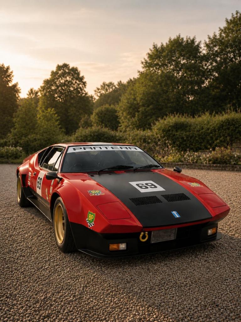 DE TOMASO Pantera Push Button - 1972 LesAnciennes.com