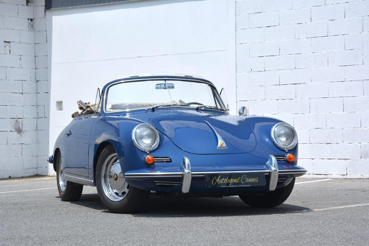 PORSCHE 356 C Cabriolet 1600 - 1965 LesAnciennes.com