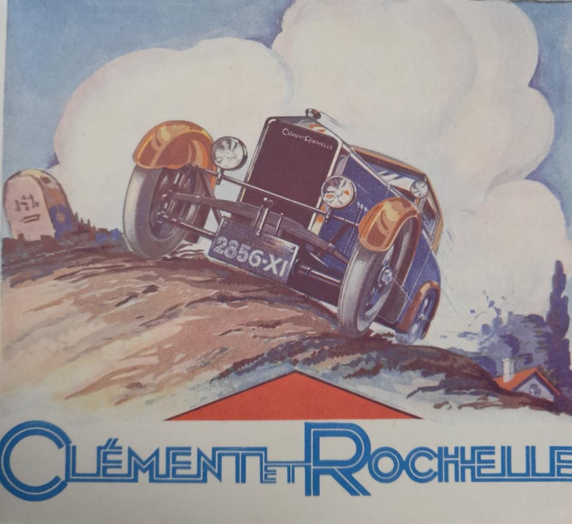 Clément & Rochelle Dépliant publicitaire LesAnciennes.com