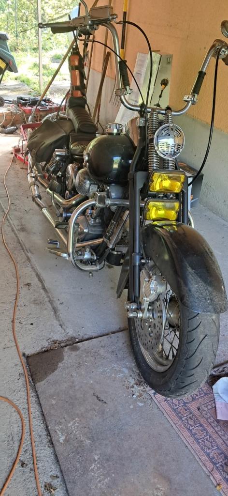 HARLEY DAVIDSON FXE Modifié - 1978 LesAnciennes.com