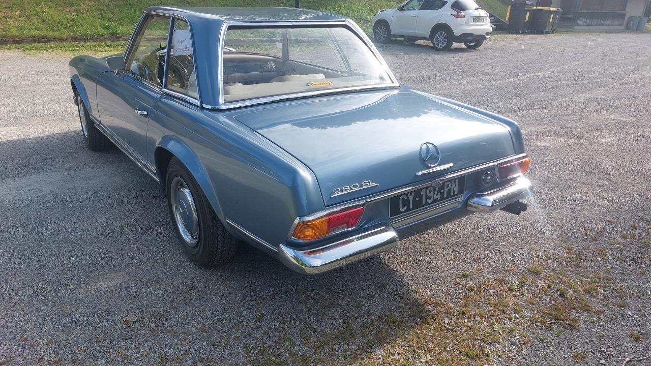 MERCEDES 280 SL Pagode "California - 1970 LesAnciennes.com