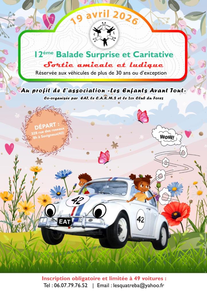 BALADE SURPRISE ET CARITATIVE LesAnciennes.com