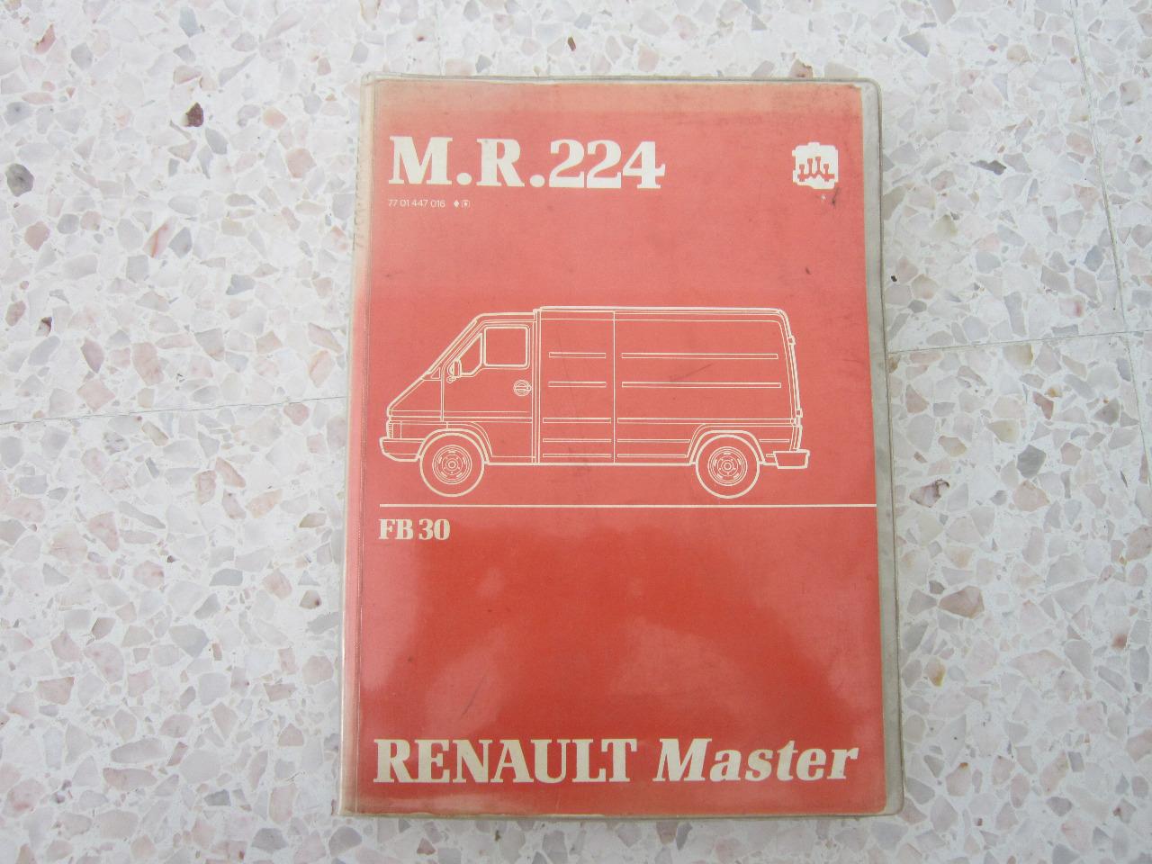 Manuel reparation mecanique renault master 1 LesAnciennes.com