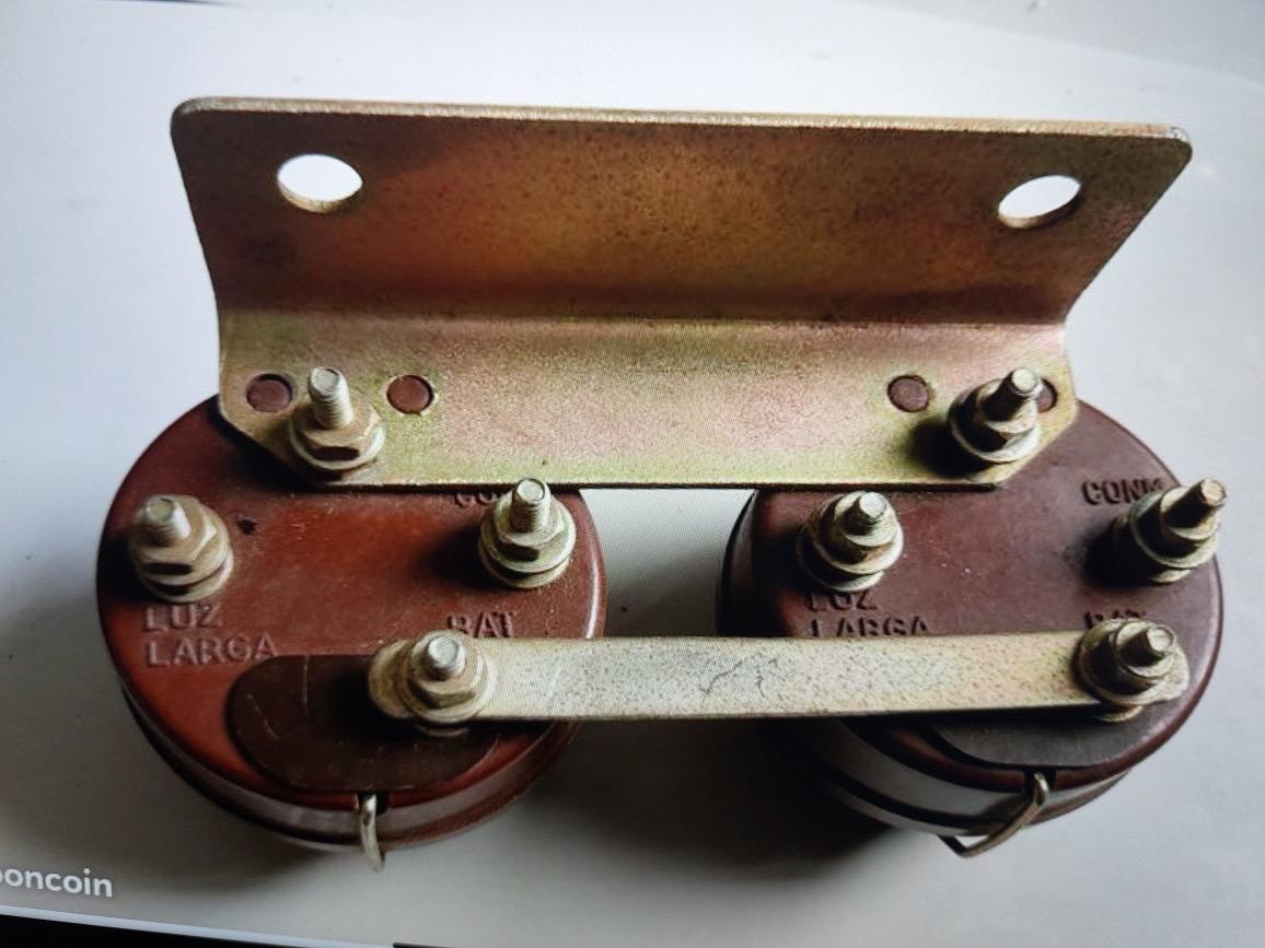 Relai double MIXO R-420-L pour éclairage phare LesAnciennes.com