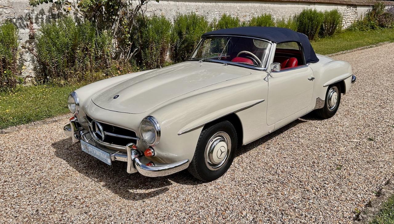 MERCEDES 190 SL cabriolet - 1956 LesAnciennes.com