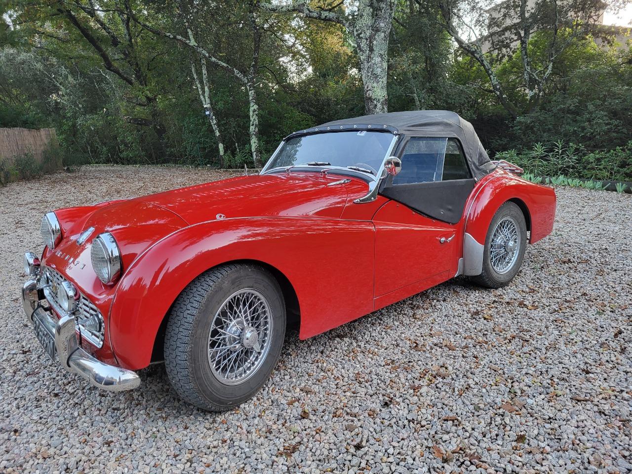 TRIUMPH TR3A TR3B TCF - 1962 LesAnciennes.com