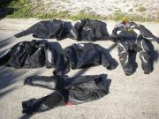 image_0-Pièces BLOUSON PANTALON combinaison cuir moto
