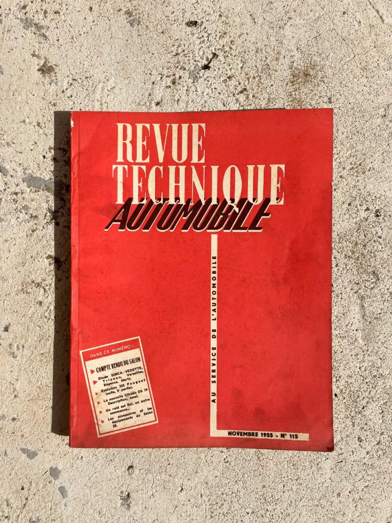 Revue technique automobile 1955 n°115 SIMCA LesAnciennes.com