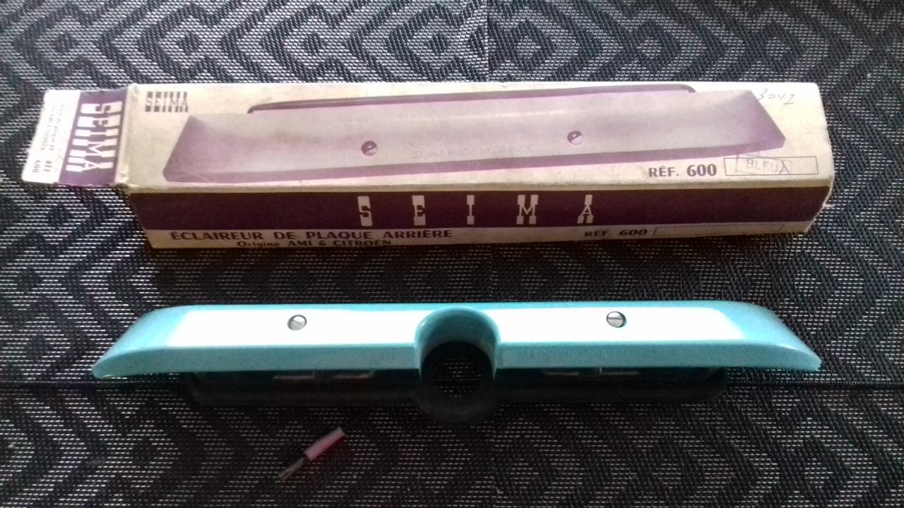 Eclaireur plaque bleu AXO CITROEN Ami 6 LesAnciennes.com