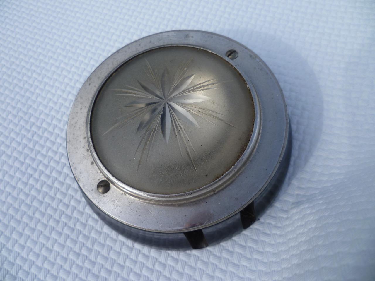 Plafonnier métal & bakélite années 30 LesAnciennes.com