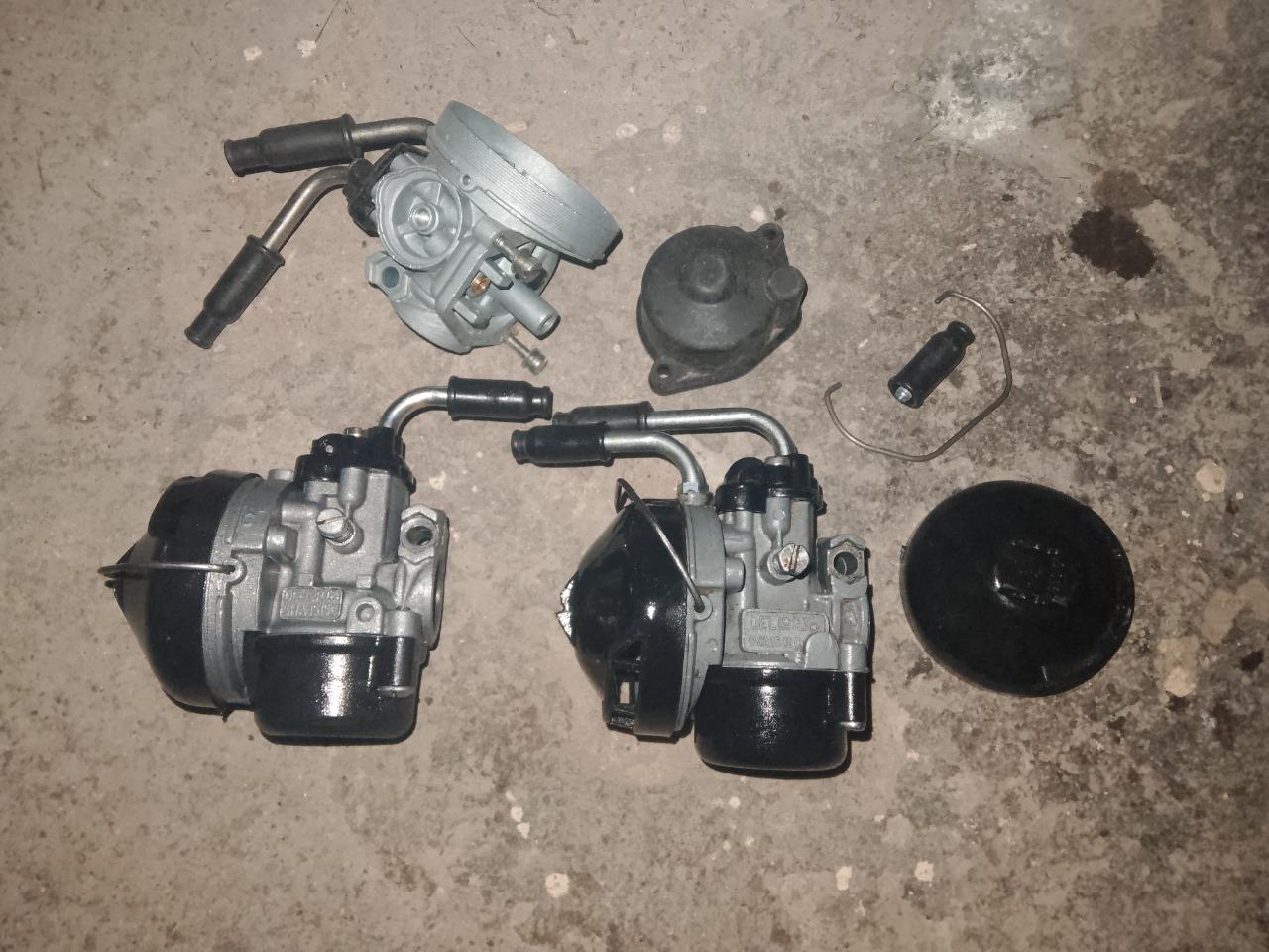 Lot de carburateur officiel dellorto SHA 15 LesAnciennes.com