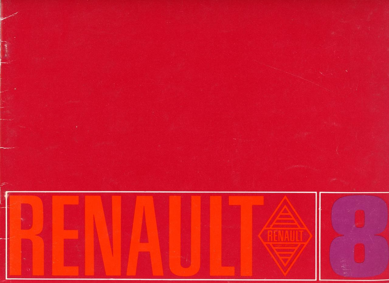 Prospectus Access GH Renault 8 R8 1962 - Brochure Catalogue Automobile Vintage Française