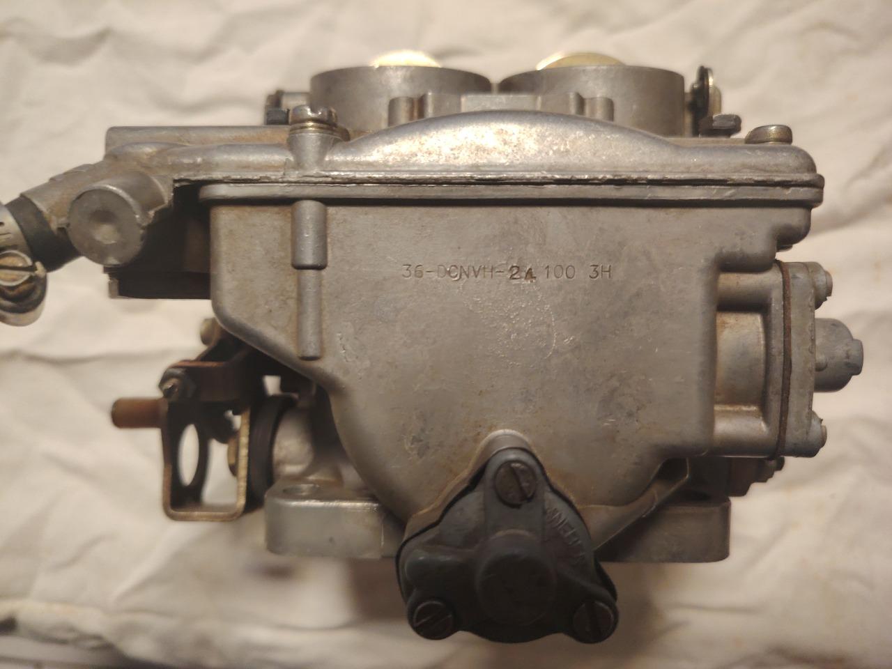 Carburateur Weber 36 DCNVH 24 100 Maserati biturbo LesAnciennes.com