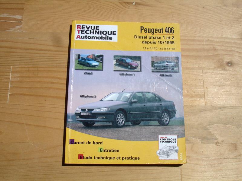RTA revue technique Peugeot 406 Diesel LesAnciennes.com