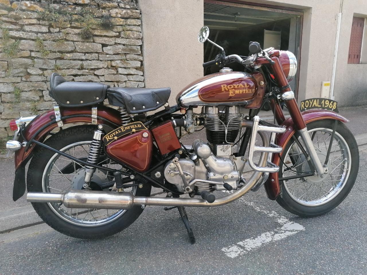 ROYAL ENFIELD Bullet - 1968 LesAnciennes.com