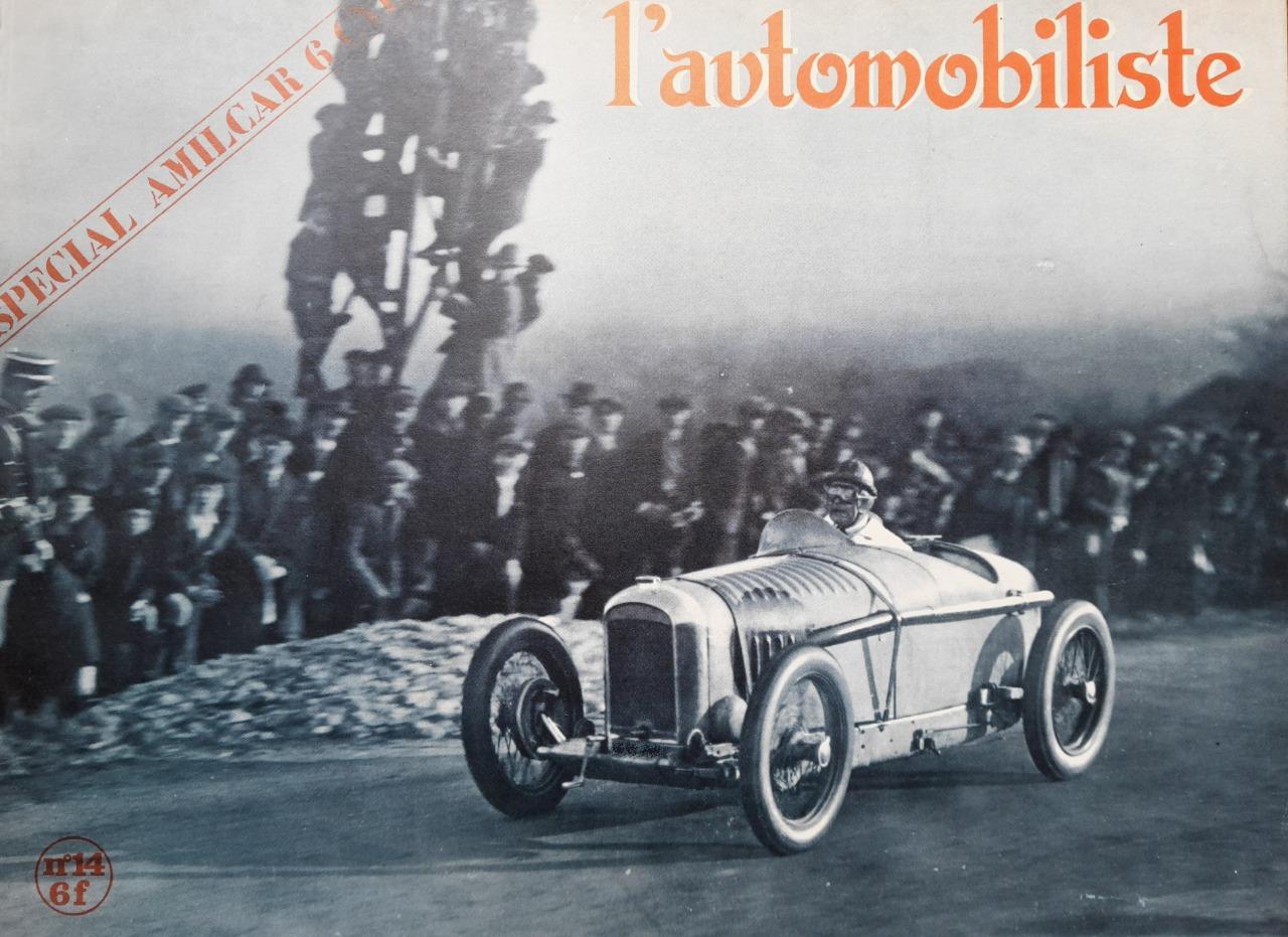 L'automobiliste Spécial Amilcar N14 1969 LesAnciennes.com