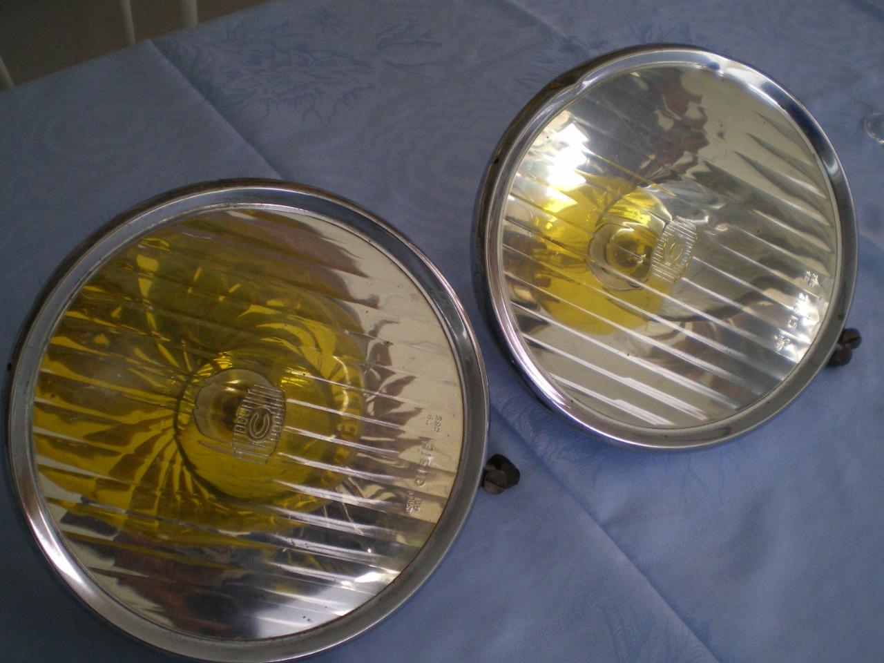 Paire de phares DELAGE D8 LesAnciennes.com