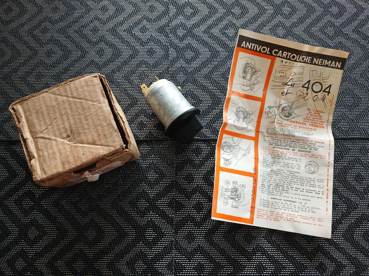 Contacteur de démarrage PEUGEOT 204 LesAnciennes.com