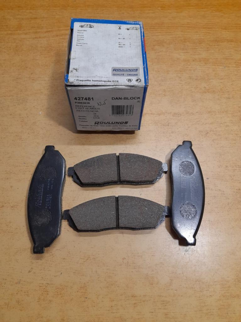 Plaquettes de Frein Avant BEDFORD Rascal LesAnciennes.com
