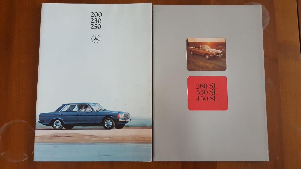Catalogues Mercedes années 70/80 LesAnciennes.com