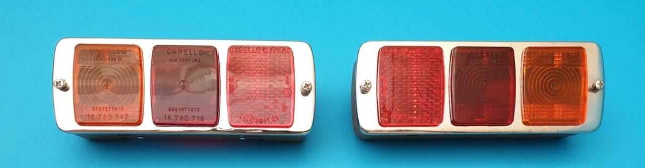 Feux arriere FIAT 850 siata spring LesAnciennes.com