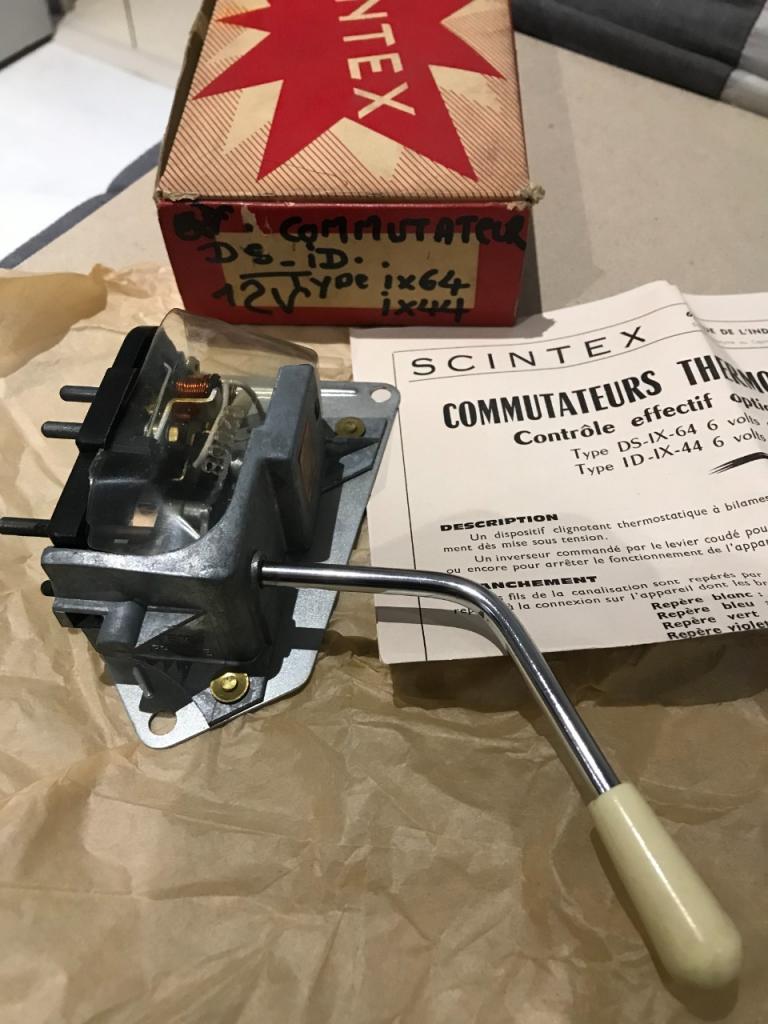 Commutateur NEUF SCINTEX 12V CITROEN DS LesAnciennes.com
