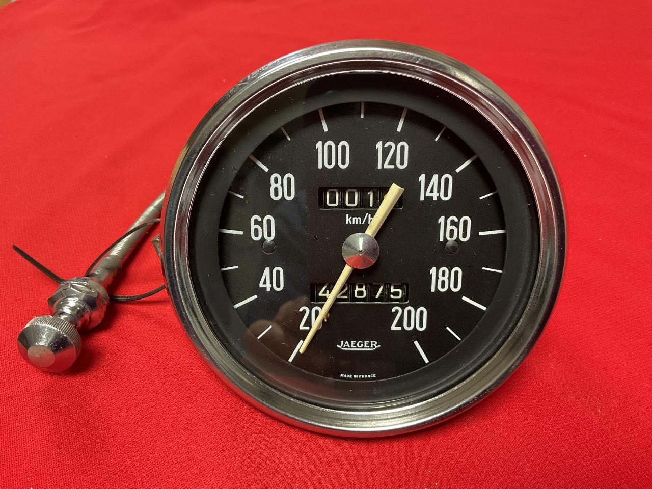 Compteur Jaeger Citroën Ds Id Renault 8 r8 Gordini LesAnciennes.com