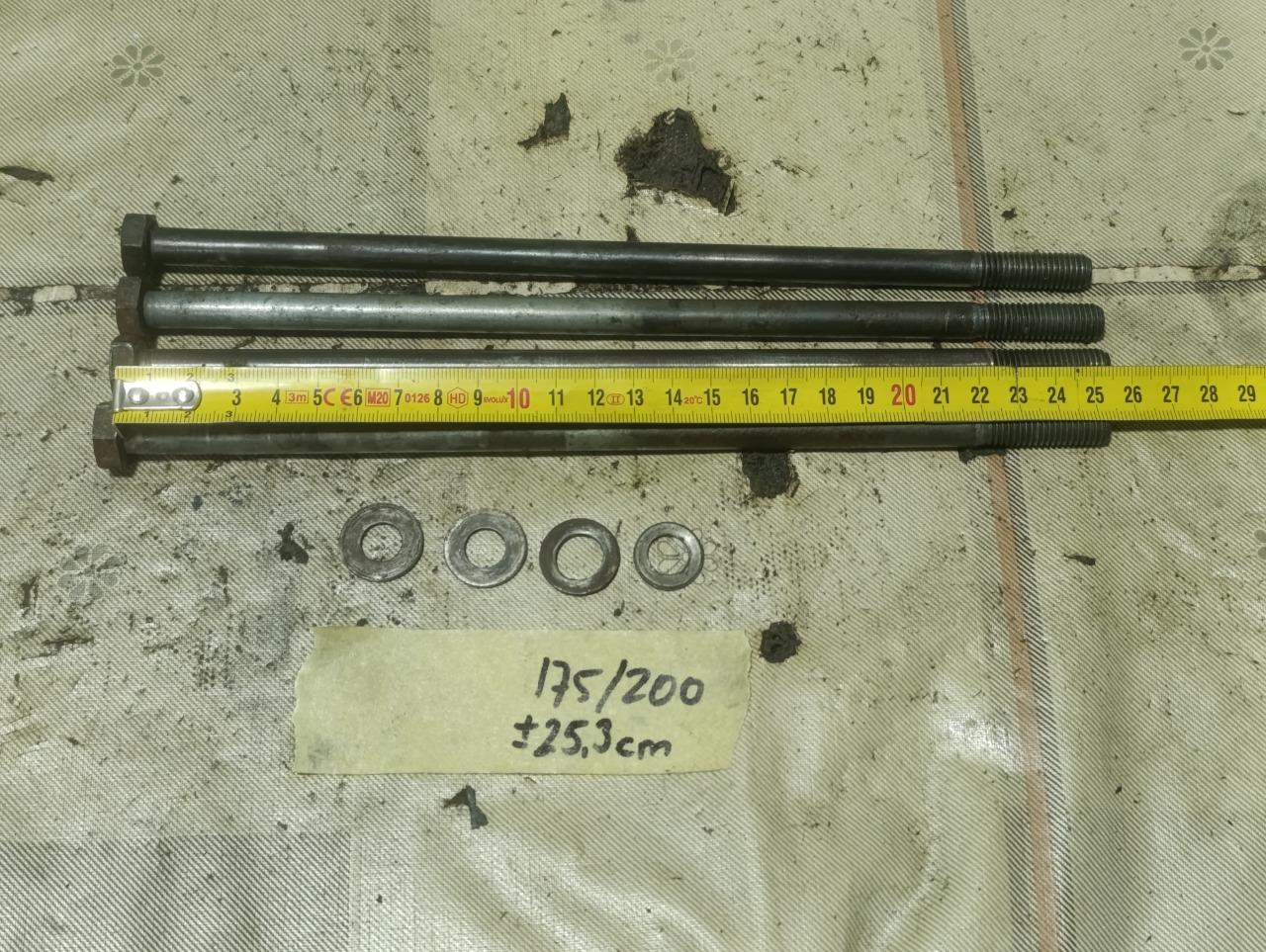 4 boulons culasse Ducati 175 200 250 Elite Scrambl LesAnciennes.com