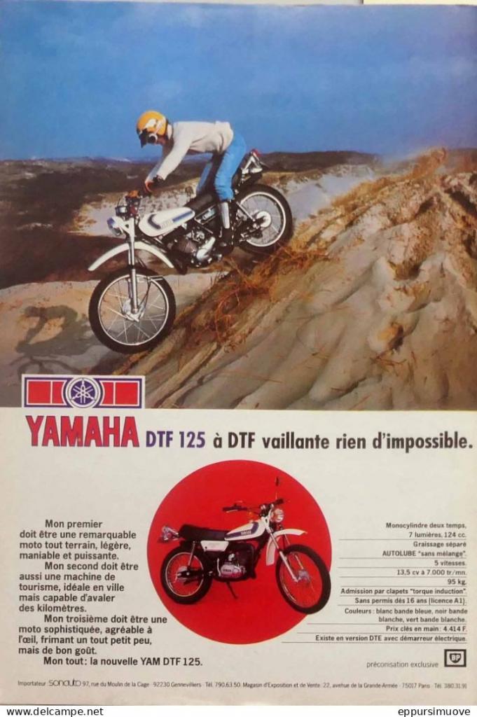 Pièces YAMAHA DT 125 F LesAnciennes.com