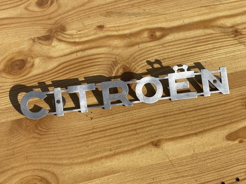 Monogramme CITROEN pour B14 - C4 - C6 LesAnciennes.com