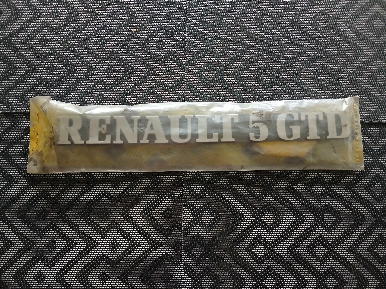 Monogramme RENAULT Super 5 GTD LesAnciennes.com