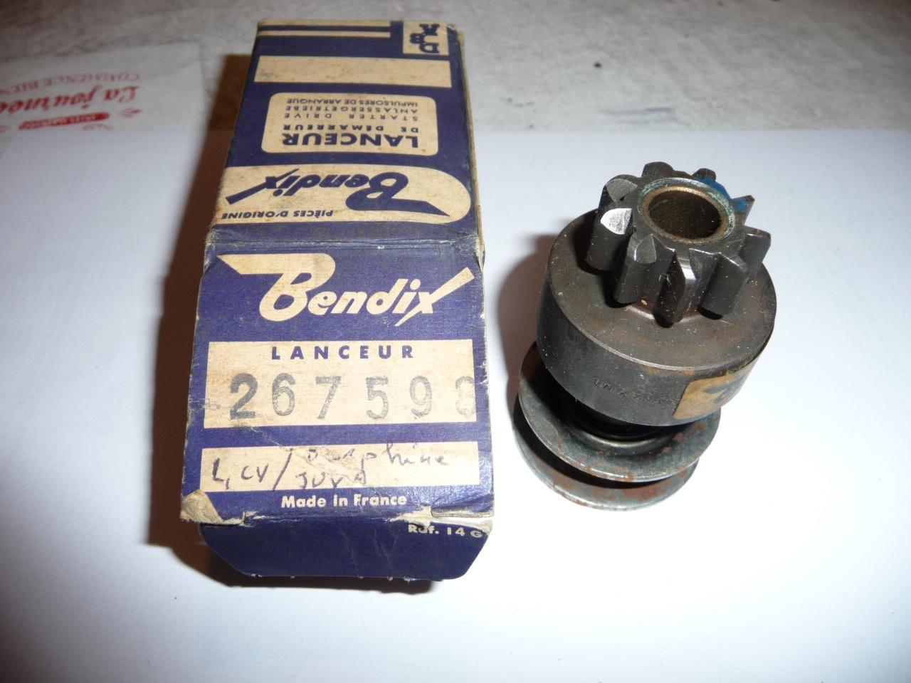 Pièces RENAULT 4CV LANCEUR DEMARREUR BENDIX LesAnciennes.com