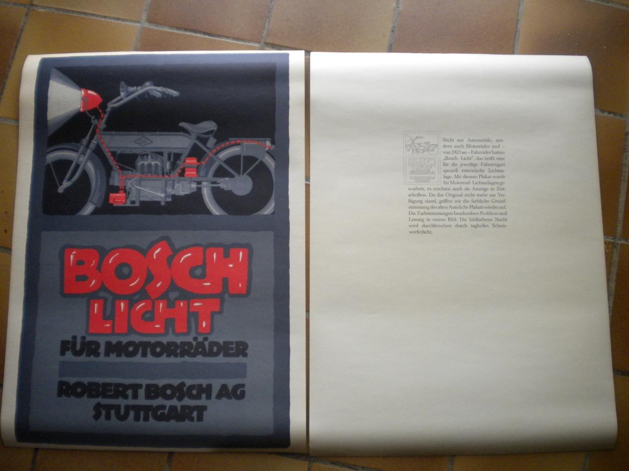 Lot de 7 affiches Robert Bosch Stuttgart LesAnciennes.com