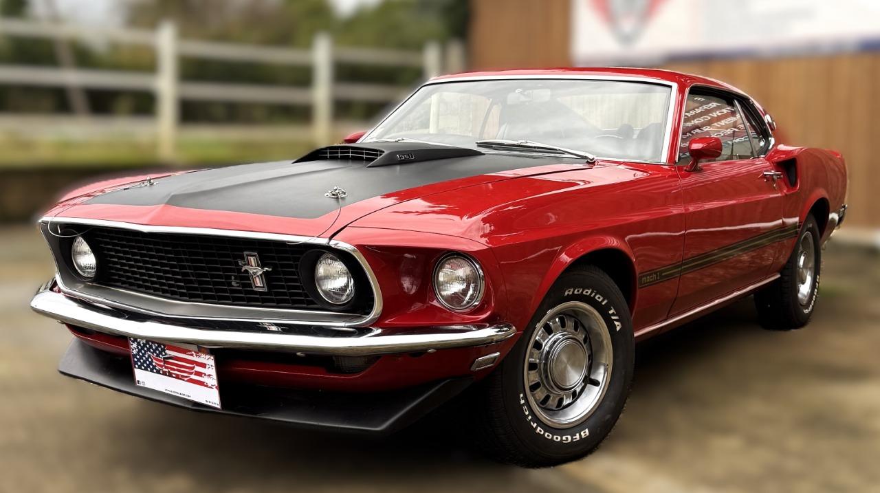 FORD Mustang FASTBACK MACH ONE - 1969 LesAnciennes.com