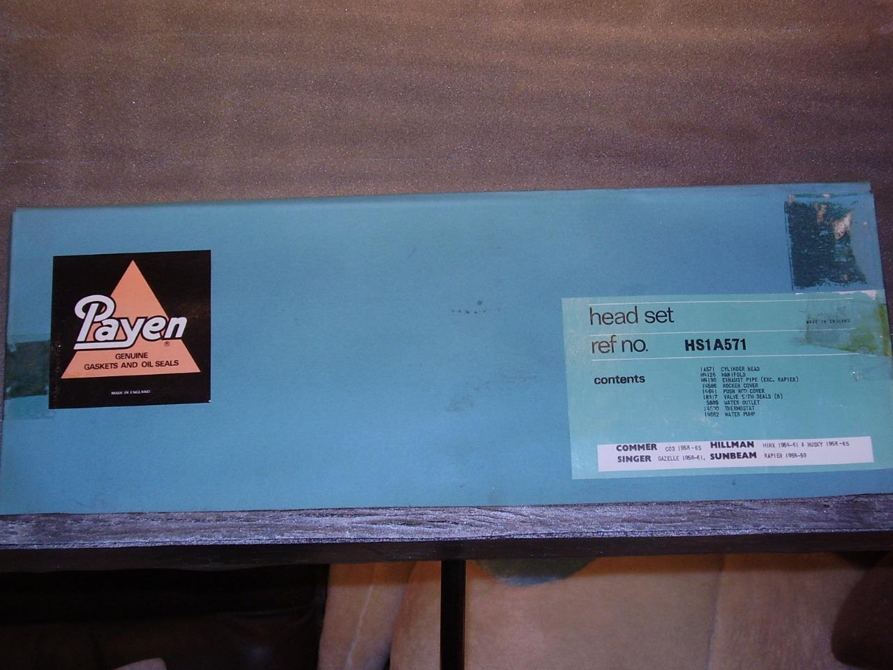 Pochette de rodage COMMER Cob 1958/65 LesAnciennes.com