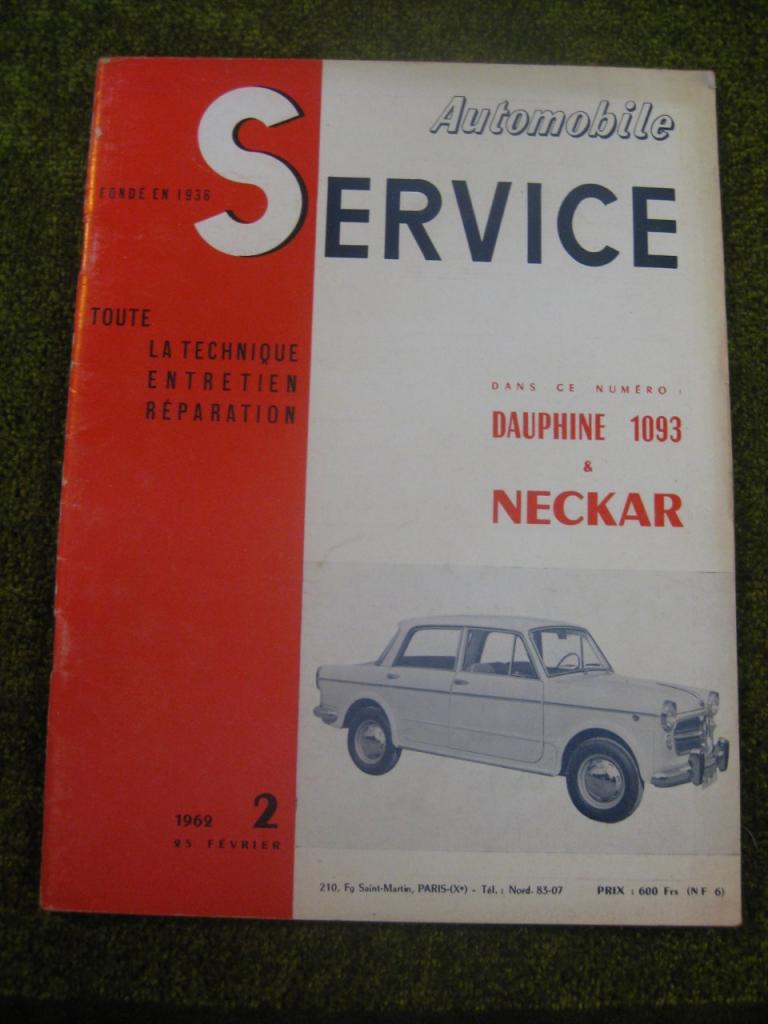 Renault dauphine 1093 & Neckar Europa LesAnciennes.com