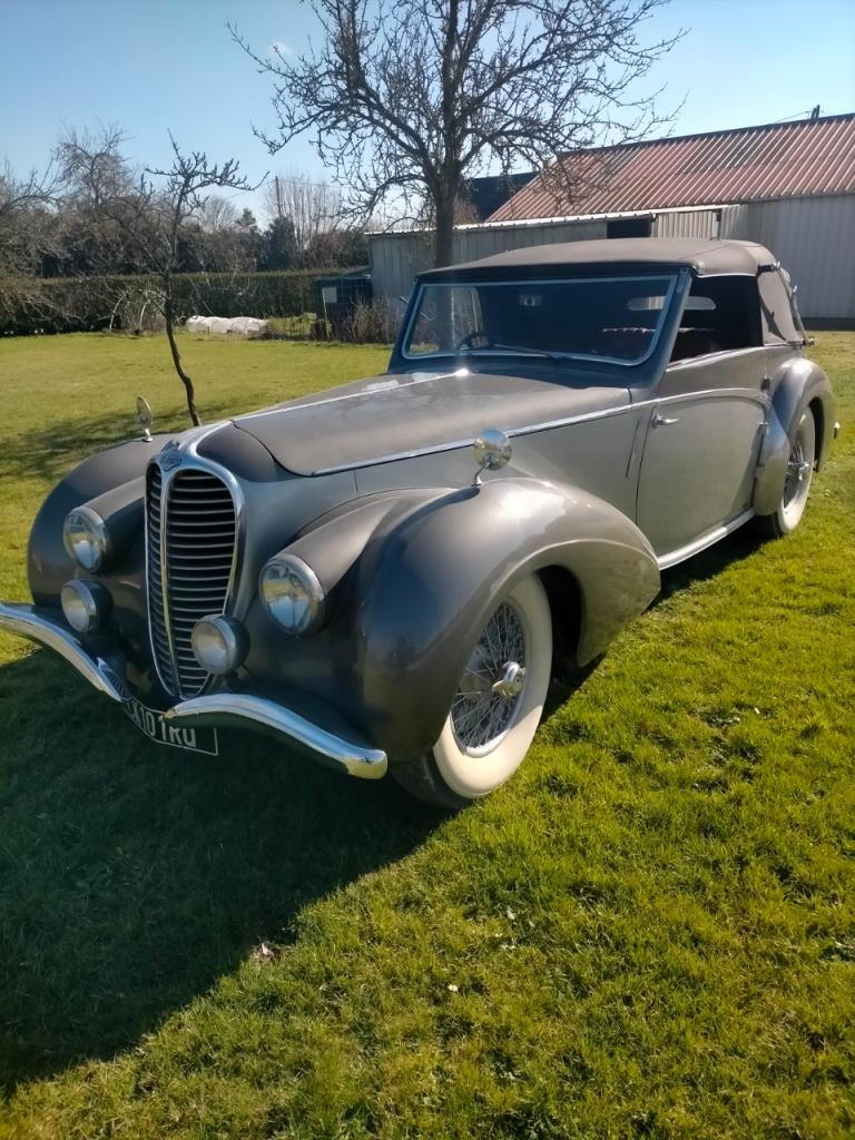 DELAHAYE 135 cabriolet - 1949 LesAnciennes.com