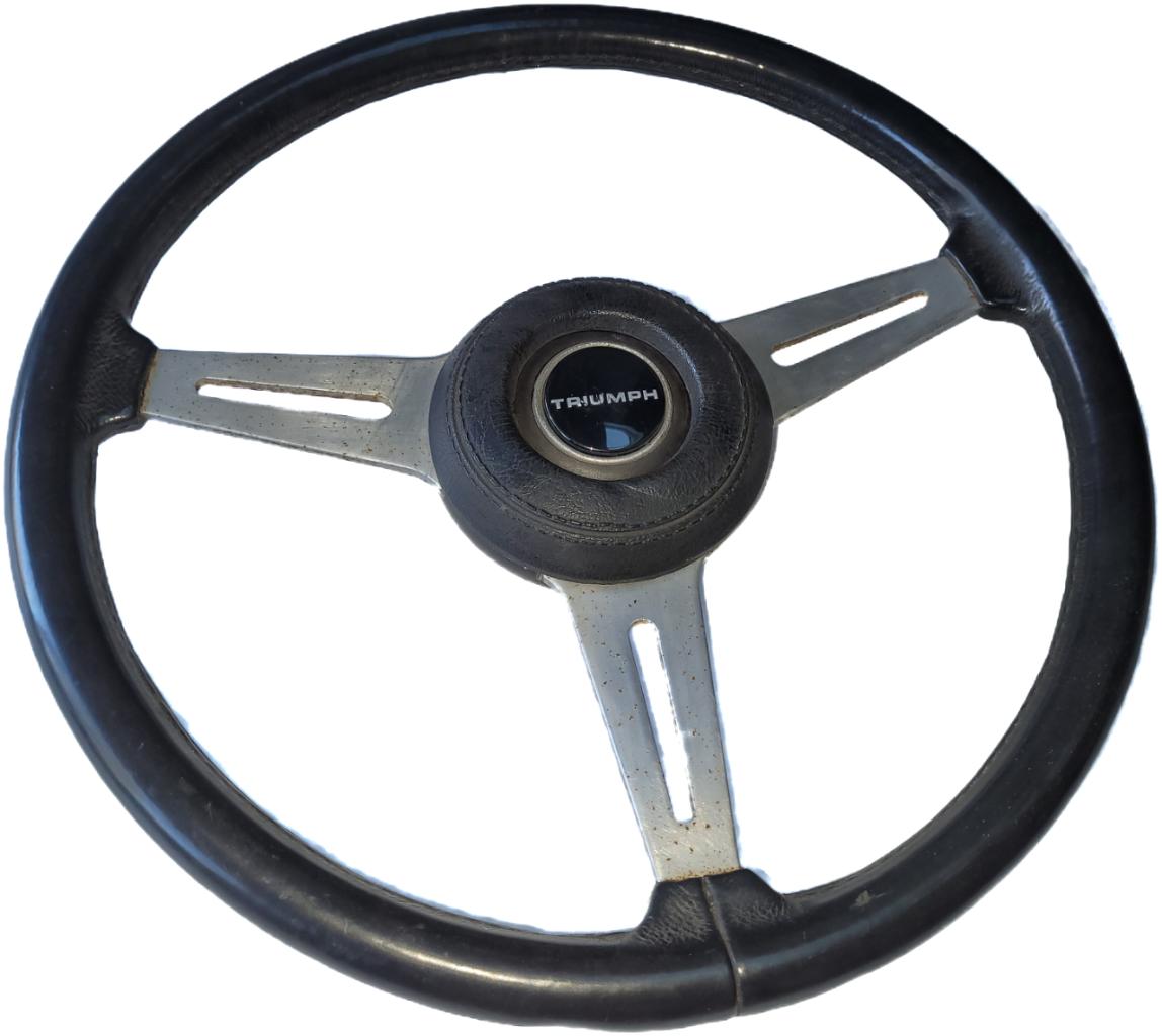 VOLANT CUIR TRIUMPH Spitfire MK IV / TR6 LesAnciennes.com