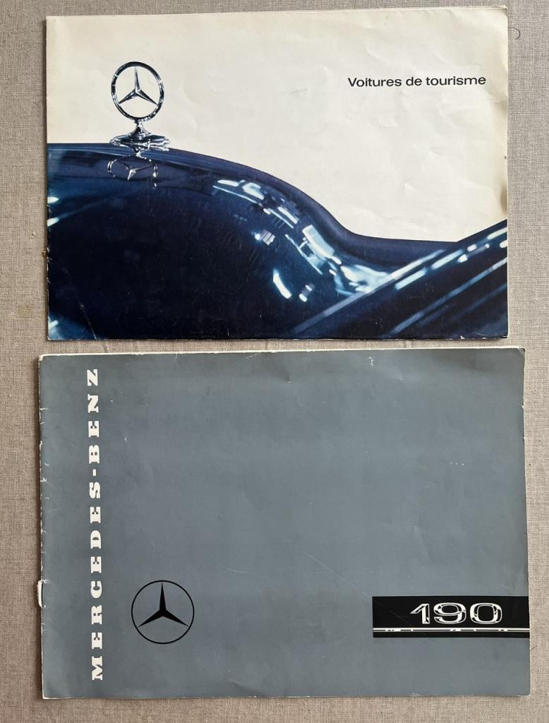 Mercédès catalogues années 60 LesAnciennes.com