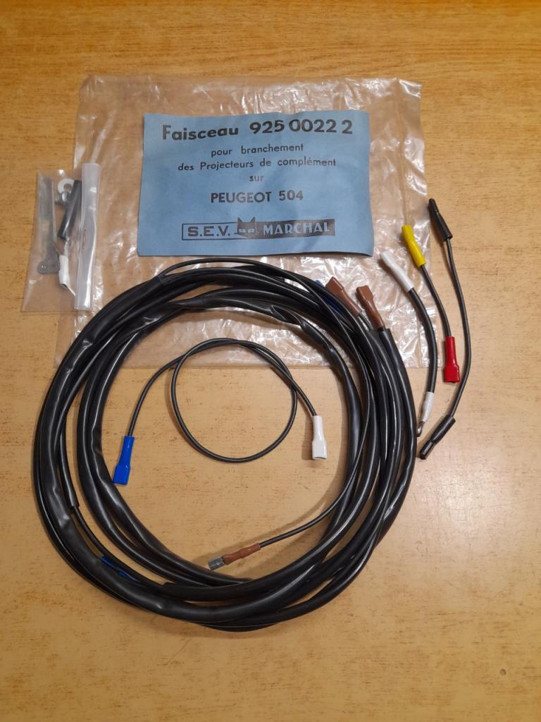 Faisceau électrique Peugeot 504 Feux Additionnels LesAnciennes.com