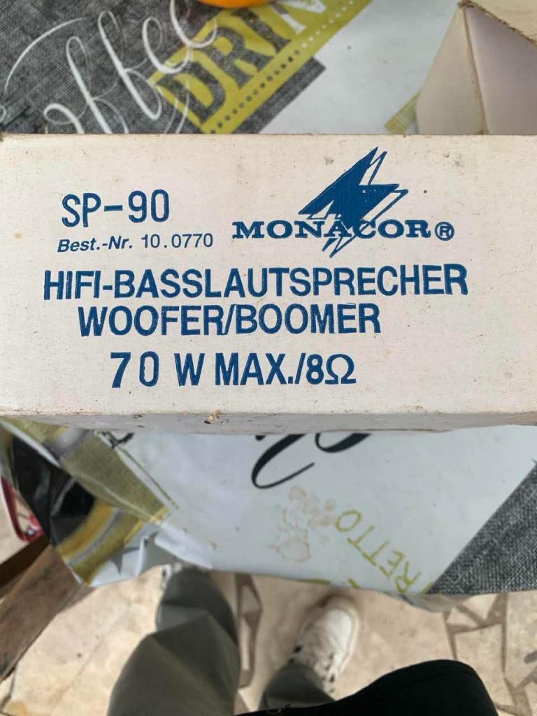 Monacor SONDAKY sp90 sw1 p8/113 LesAnciennes.com