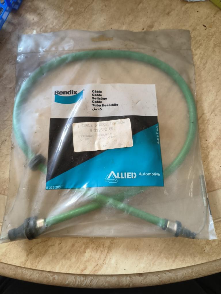 Câble d'accélérateur Citroën C25/Peugeot J5 LesAnciennes.com