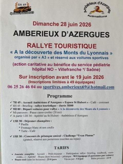 Rallye touristique 