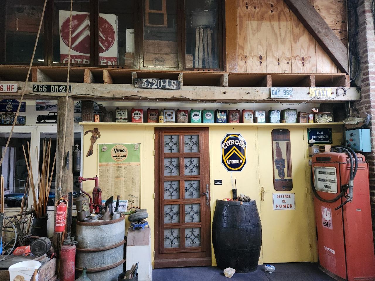 Affiche bidons thermomètre LesAnciennes.com