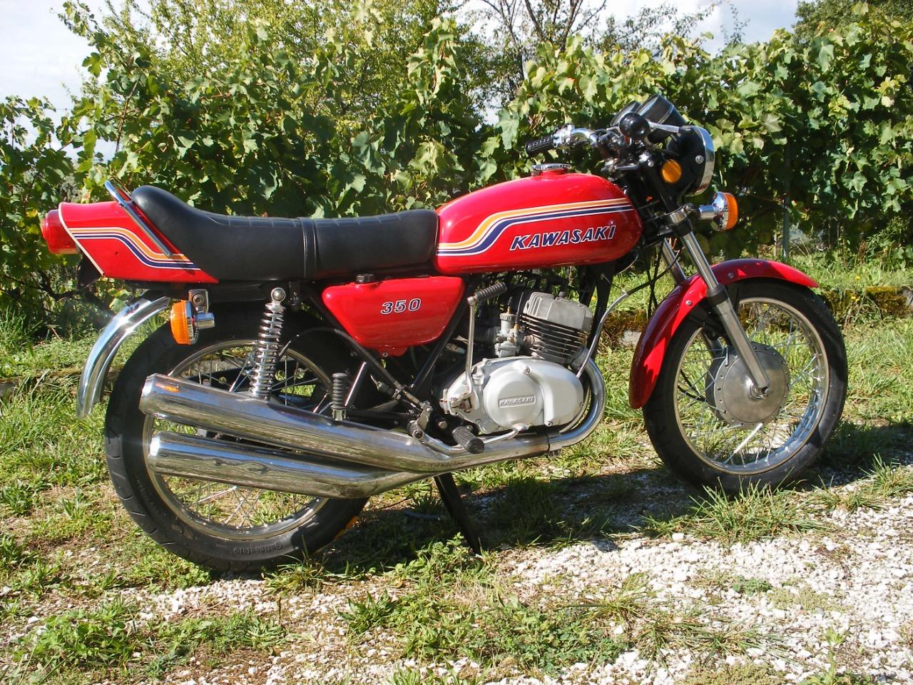 KAWASAKI 350 S2 - 1972 LesAnciennes.com