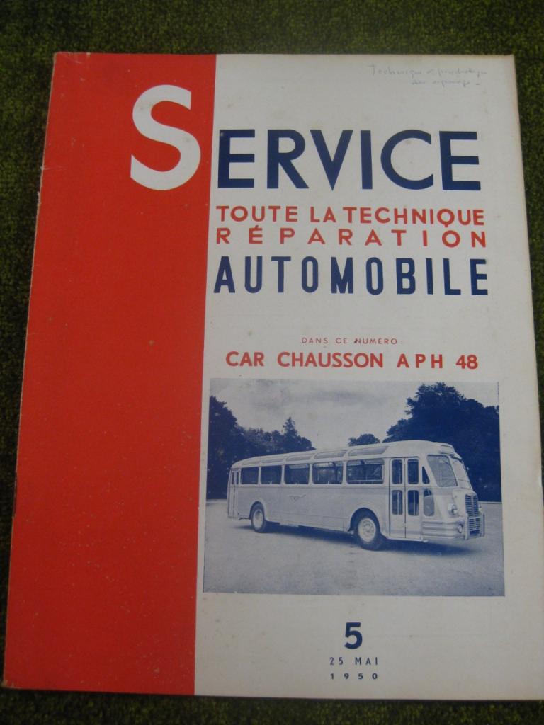 Chausson APH 48. Service N°5 de 1950 LesAnciennes.com