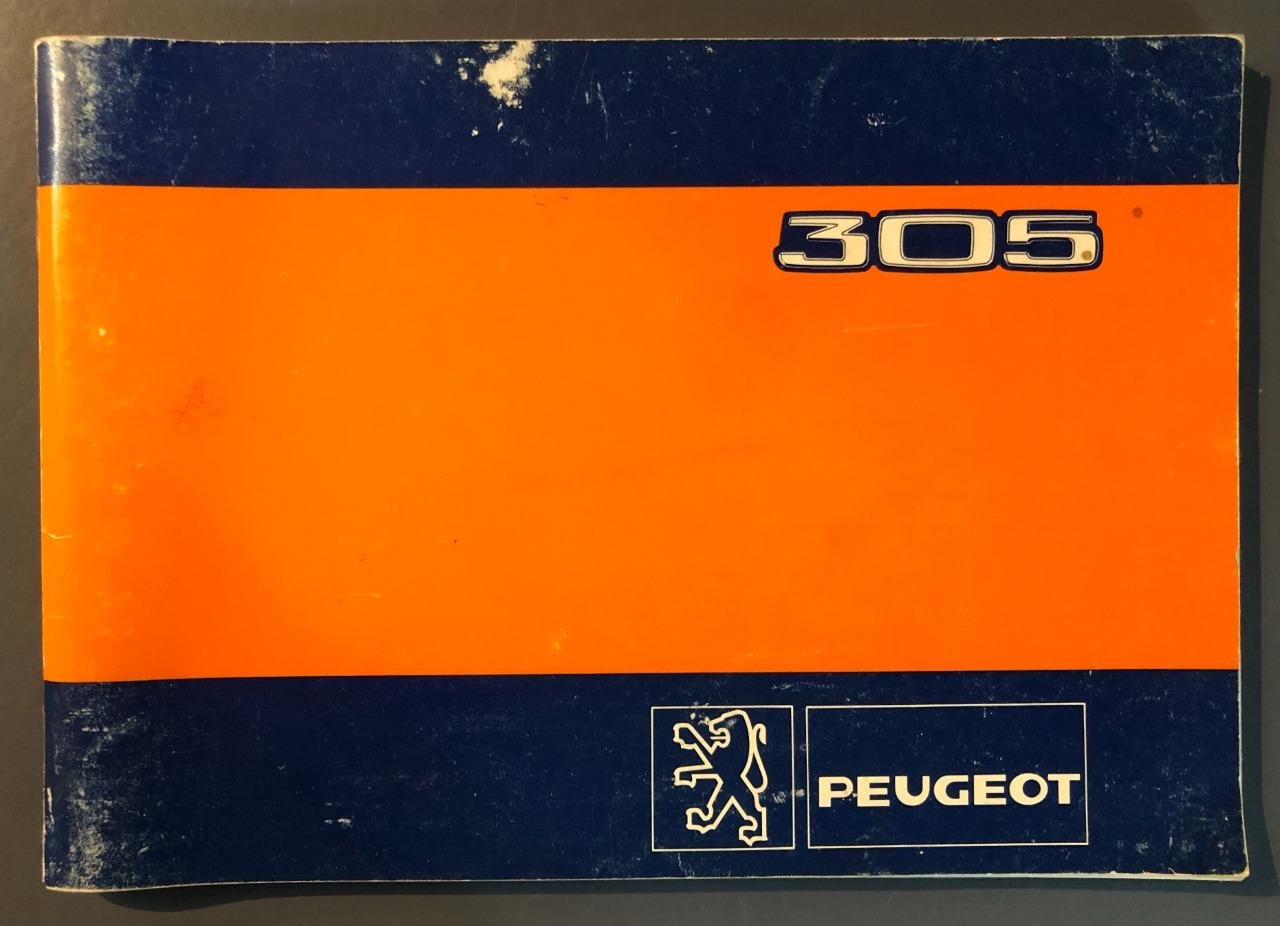 Peugeot 305 - Notice d'utilisation LesAnciennes.com