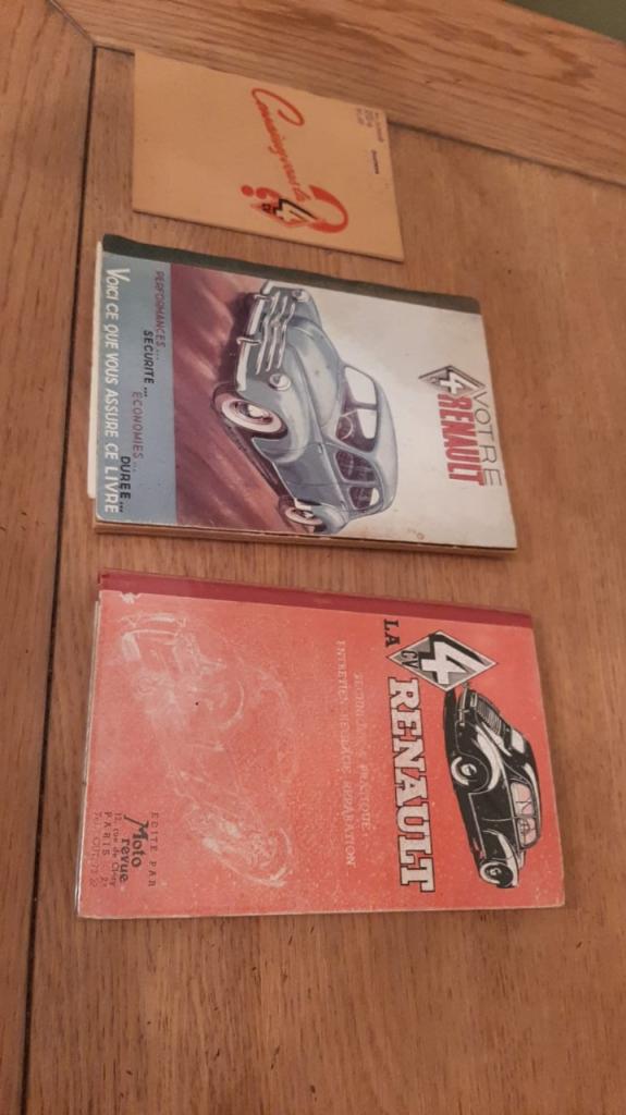 Ensemble documentation renault 4 cv LesAnciennes.com